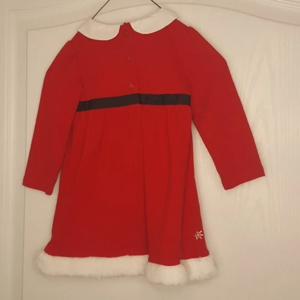Gymboree Red Santa Holiday Christmas Dress